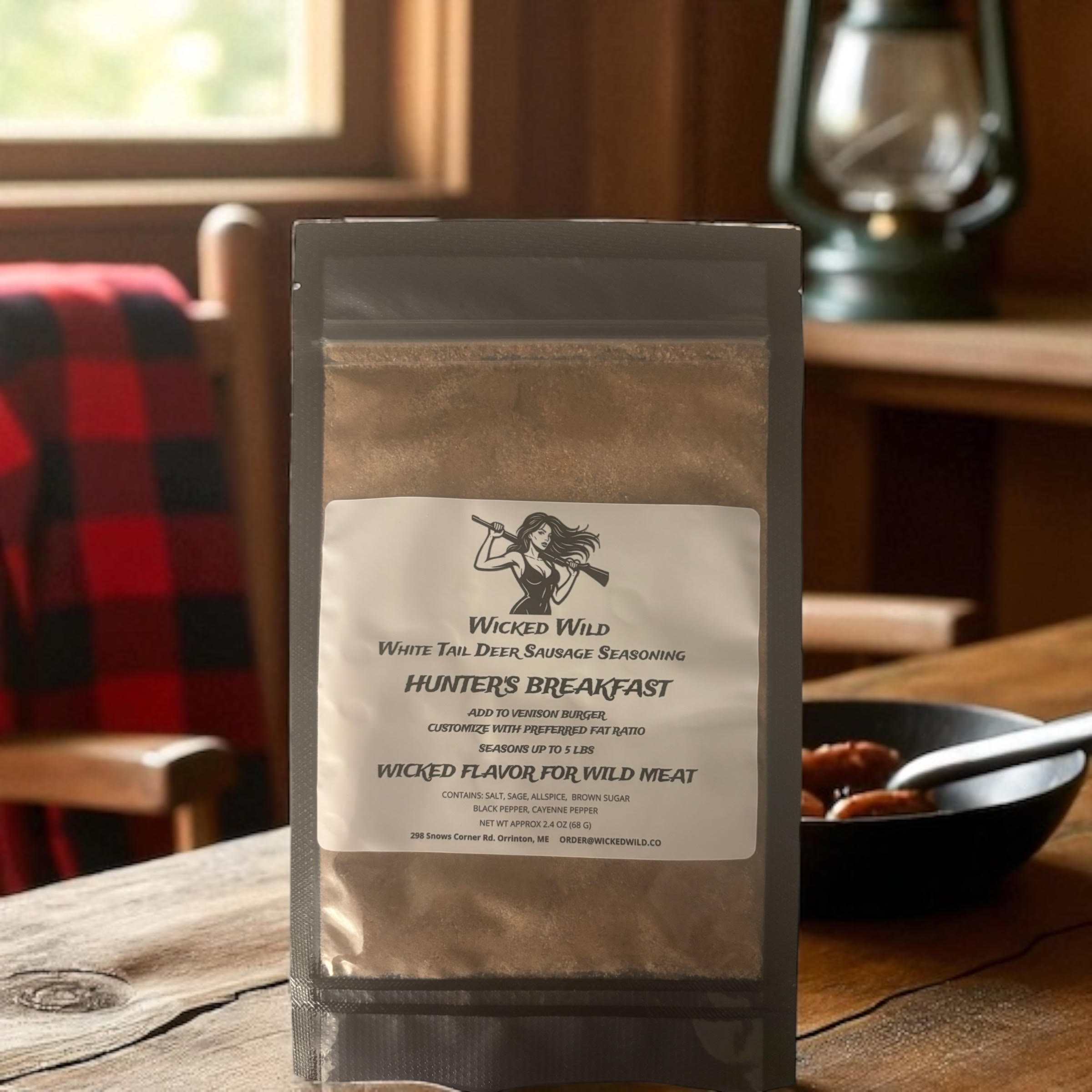 Venison Sausage Seasoning - Hunter's Breakfast Flavor