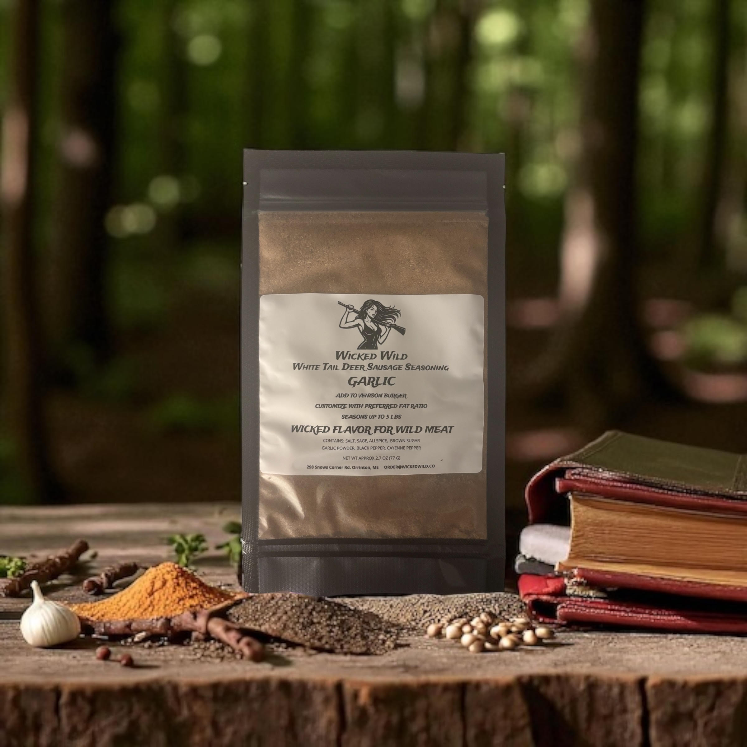 Venison Sausage Seasoning - Garlic